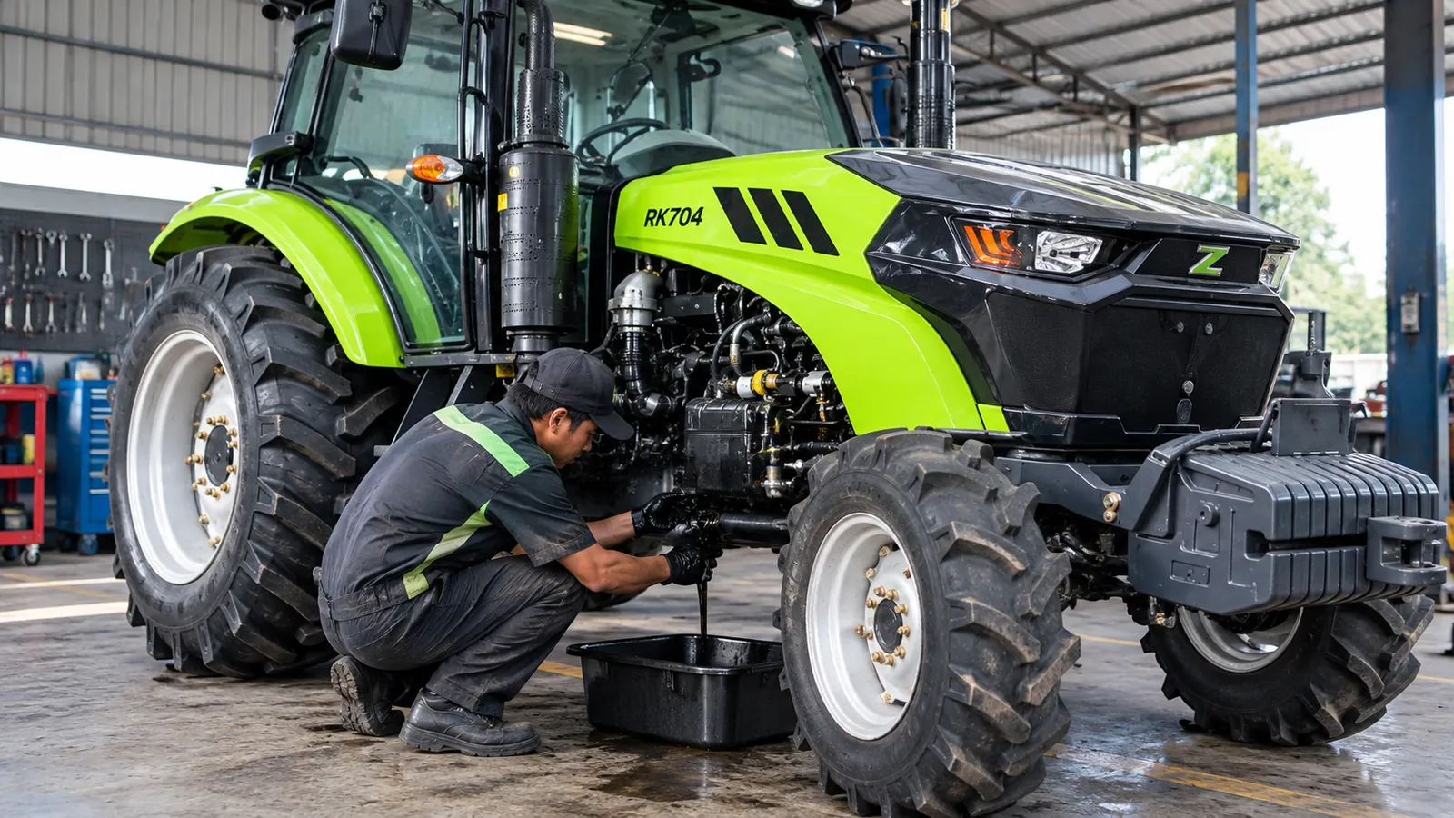 Salah Cara Mengganti Oli Traktor? Ini Dampaknya!