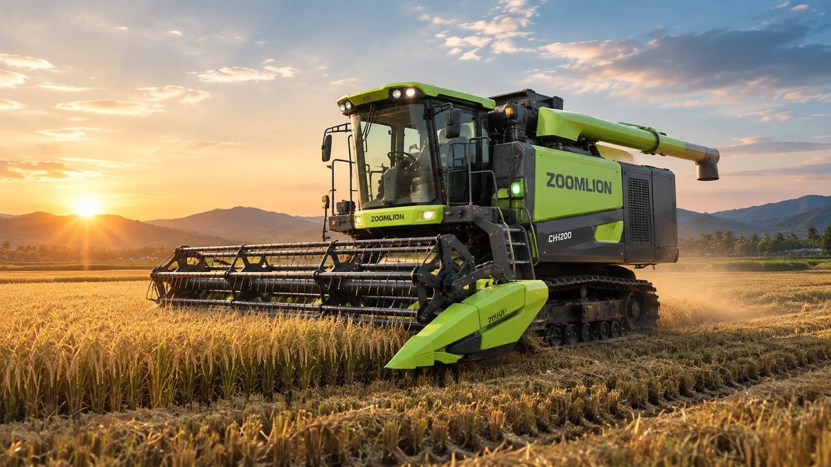 Traktor Hybrid Zoomlion Jadi Sorotan 2026: Diklaim Hemat Solar hingga 30%